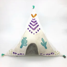 Teepee Tent Dekoratives Kissen