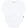 Basic Langarm Body White