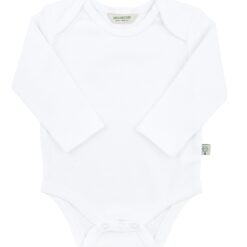 Basic Langarm Body White