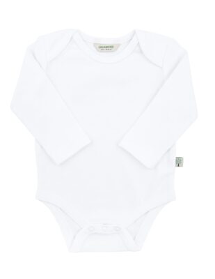 Basic Langarm Body White