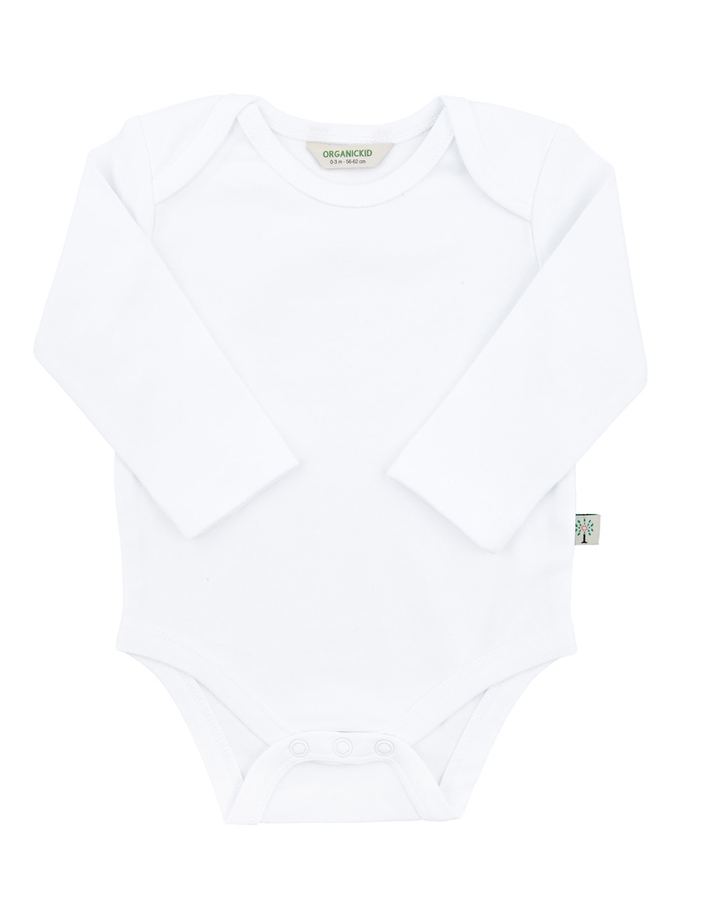 Basic Langarm Body White Basic Langarm Body White
